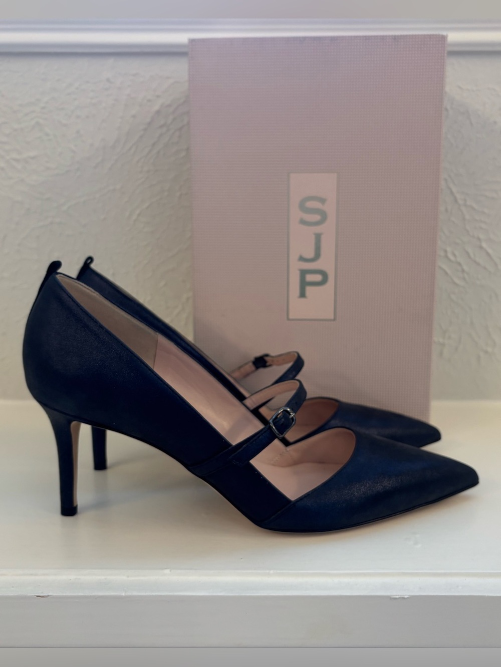SJP by Sarah Jessica Parker Nappa Blue Nirvana Pumps